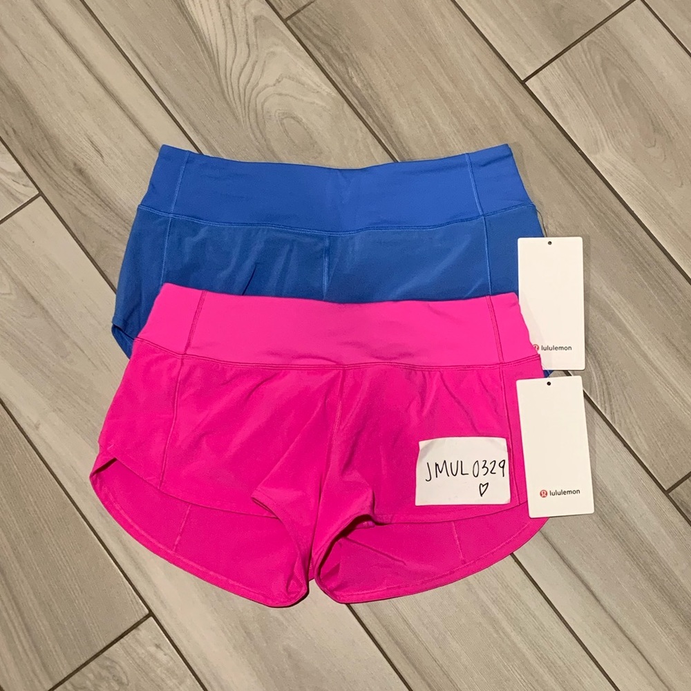 Lululemon Speed Up Short 2.5” Bundle - Picture 1 of 3